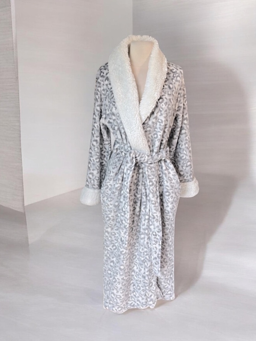 Plush Midi Robe